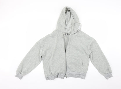 SheIn Womens Grey   Full Zip Hoodie Size S