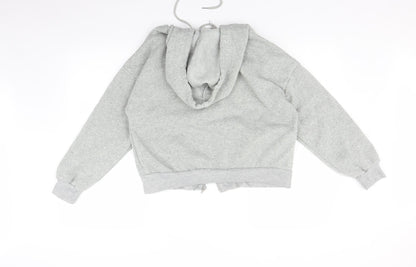 SheIn Womens Grey   Full Zip Hoodie Size S