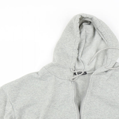SheIn Womens Grey   Full Zip Hoodie Size S