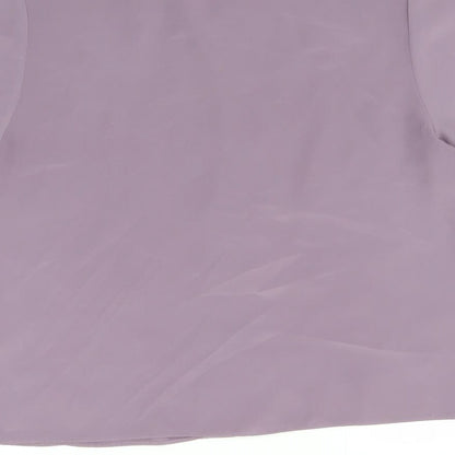 Womens UK Size 14 BERKETEX Purple Basic Button-Up
