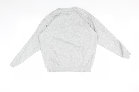 New Look Girls Grey   Pullover Sweatshirt Size 12-13 Years