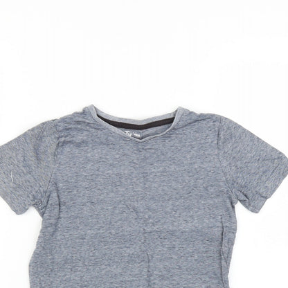 TU Boys Blue   Basic T-Shirt Size 7 Years