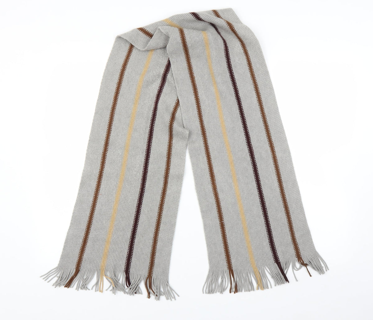 Preworn Womens Multicoloured Striped   Scarf