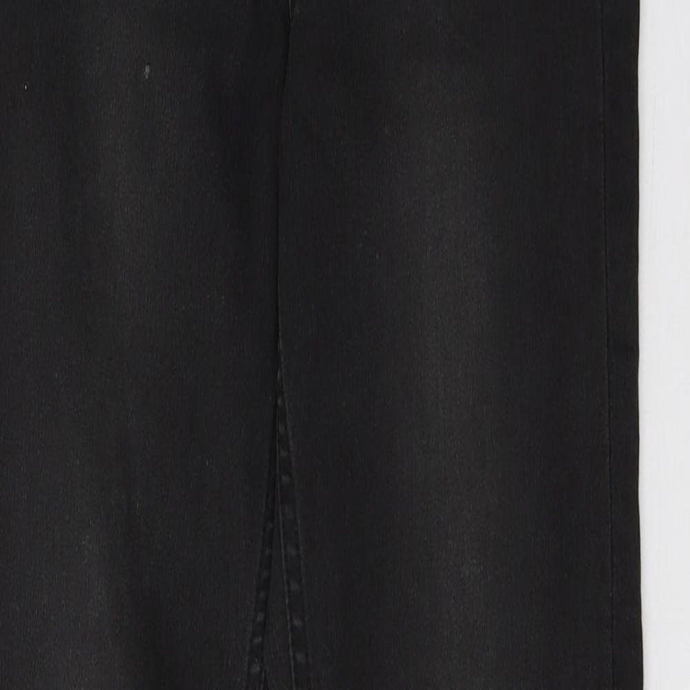 Womens UK Size 25 in H&M Regular Fit Skinny Black Jeans