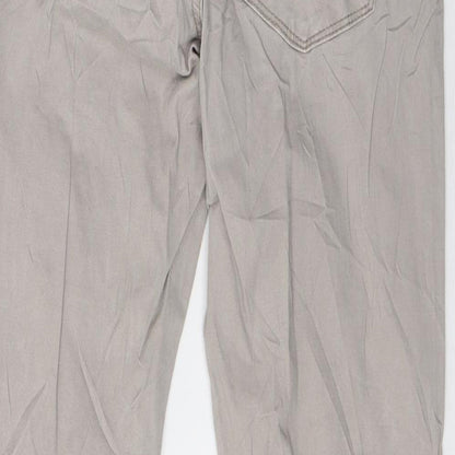 Marc Lauge Womens Grey   Trousers  Size 8 L31 in