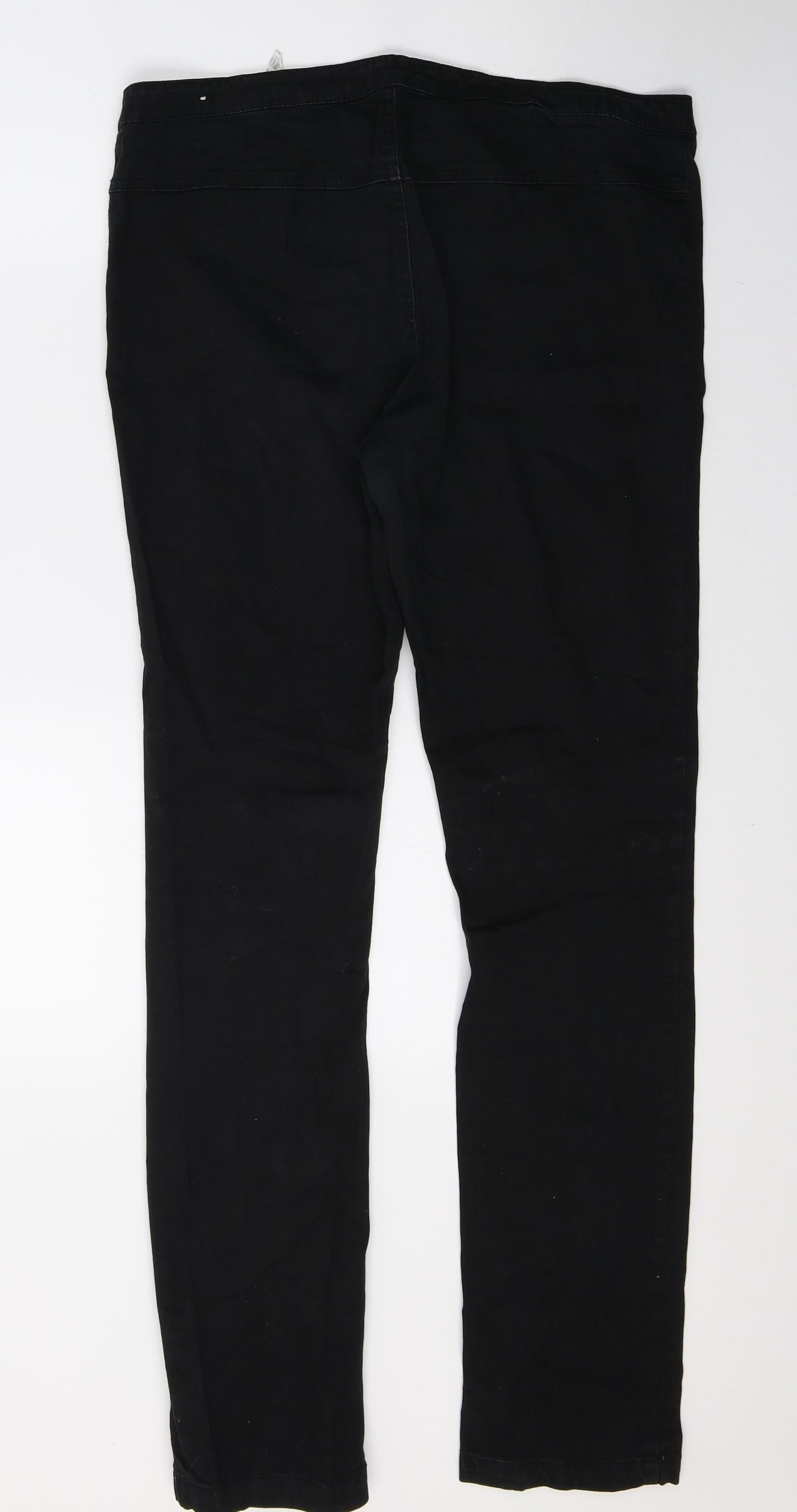 Womens UK Size 32 Only Regular Fit  Black Trousers