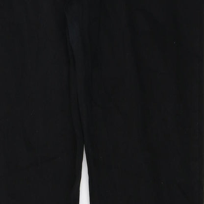 Womens UK Size 32 Only Regular Fit  Black Trousers