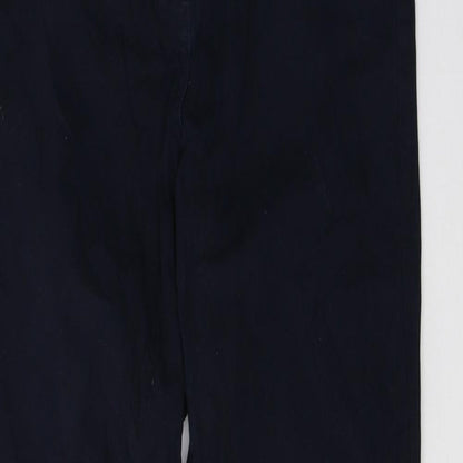 Joy Womens Blue   Trousers  Size 8 L30 in
