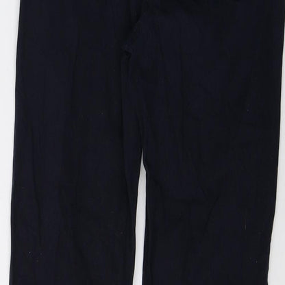 Joy Womens Blue   Trousers  Size 8 L30 in