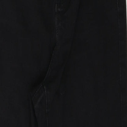 Denim & Co. Womens Black  Denim Skinny Jeans Size 10 L26 in