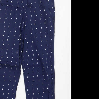 Lily & Dan Girls Blue Geometric  Capri Pyjama Set Size 3-4 Years
