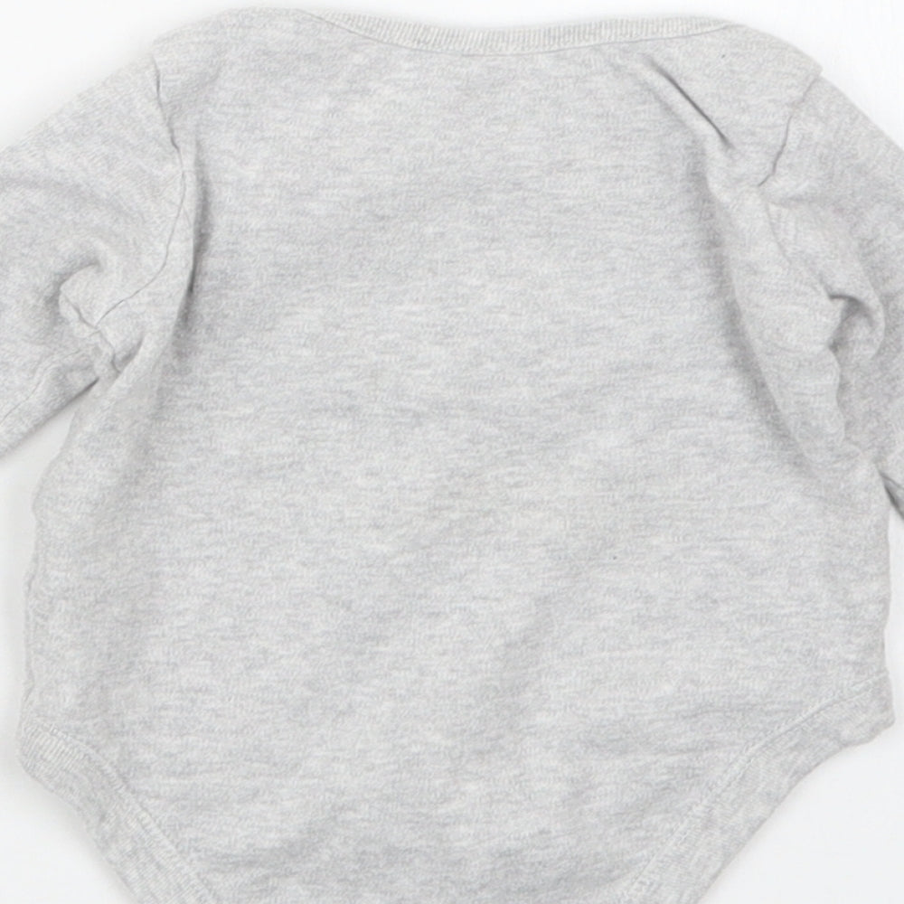 Tesco Girls Grey   Babygrow One-Piece Size 3-6 Months  - Disney
