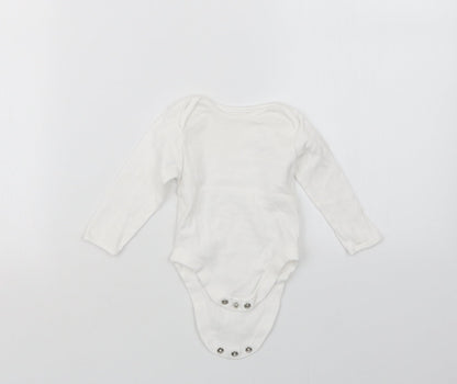 George Baby White   Babygrow One-Piece Size 3-6 Months