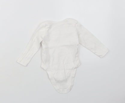George Baby White   Babygrow One-Piece Size 3-6 Months