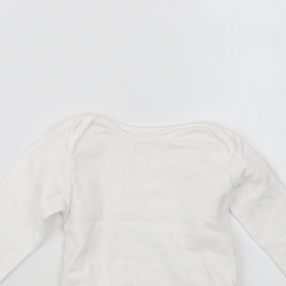 George Baby White   Babygrow One-Piece Size 3-6 Months