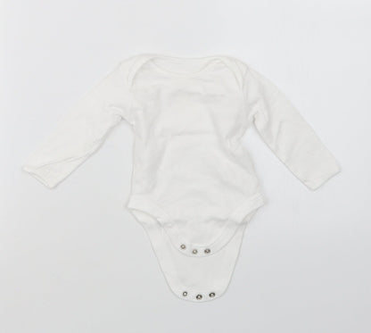 George Baby White   Babygrow One-Piece Size 3-6 Months