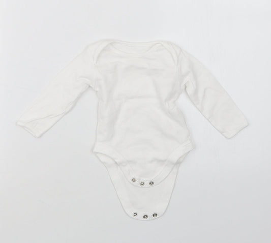 George Baby White   Babygrow One-Piece Size 3-6 Months