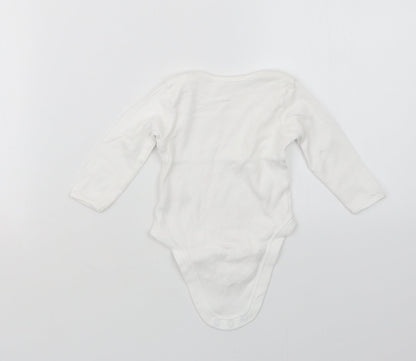 George Baby White   Babygrow One-Piece Size 3-6 Months