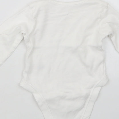George Baby White   Babygrow One-Piece Size 3-6 Months