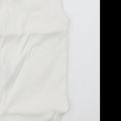 George Baby White   Babygrow One-Piece Size 3-6 Months
