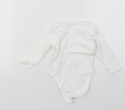 George Baby White   Babygrow One-Piece Size 3-6 Months