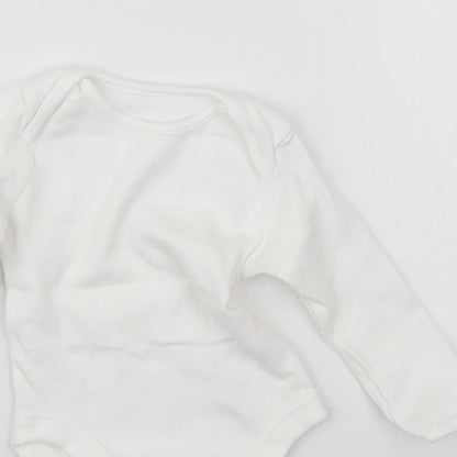 George Baby White   Babygrow One-Piece Size 3-6 Months