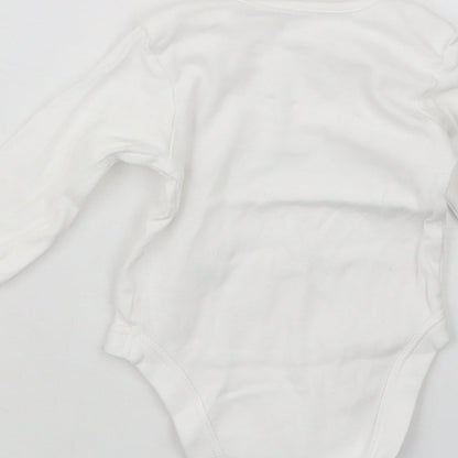 George Baby White   Babygrow One-Piece Size 3-6 Months