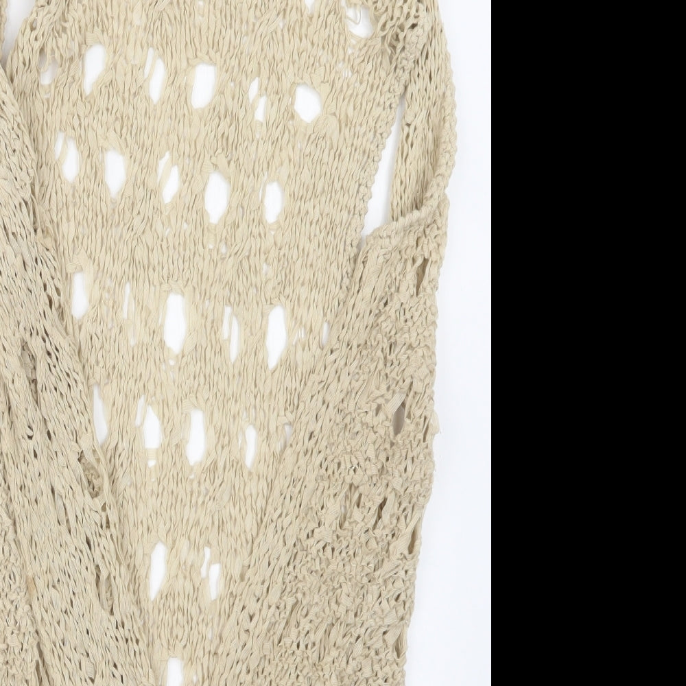 Womens UK Size 10 River Island Beige Jacket