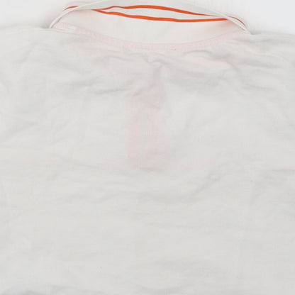 Womens UK Size XS FB Sister White Cropped T-Shirt