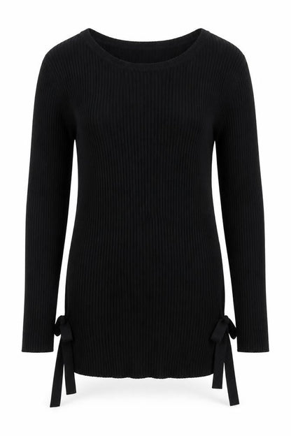 Womens UK Size 10 F&F Black Pullover Jumper