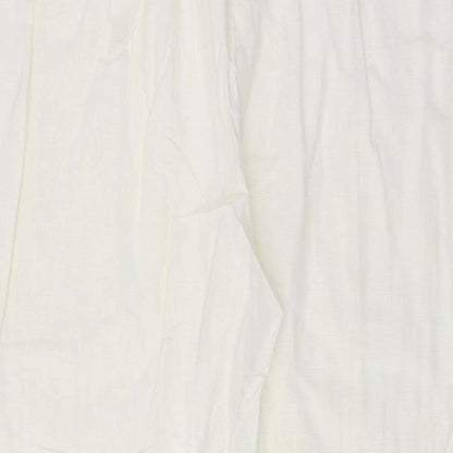 Roberto Naldi Womens Ivory   Trousers  Size 14 L29 in