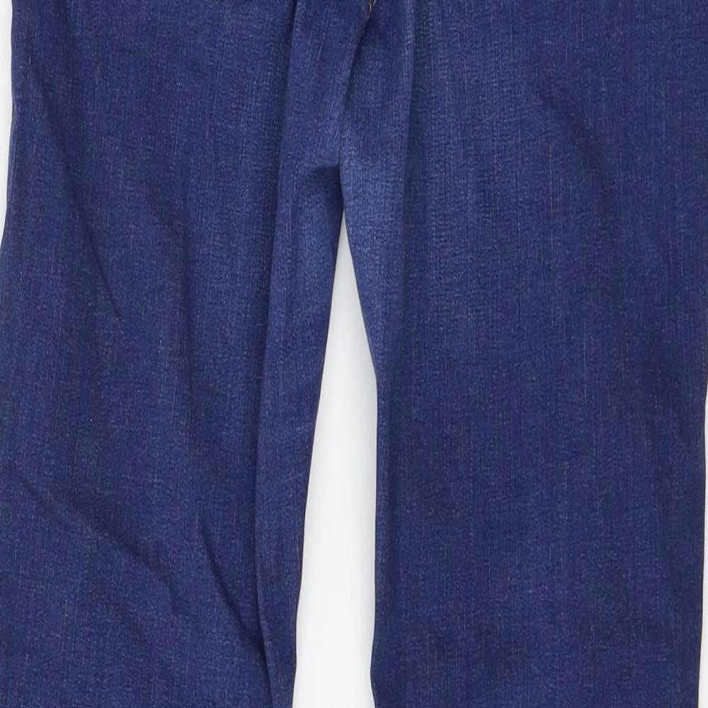 Topshop Womens Blue  Denim Skinny Jeans Size 10 L26 in
