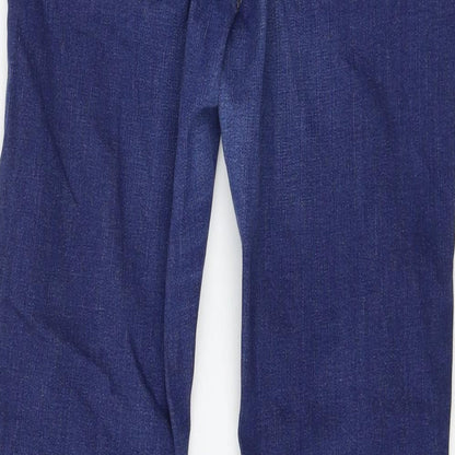 Topshop Womens Blue  Denim Skinny Jeans Size 10 L26 in