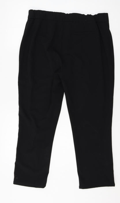 Womens UK Size 14 Together Regular Fit  Black Trousers