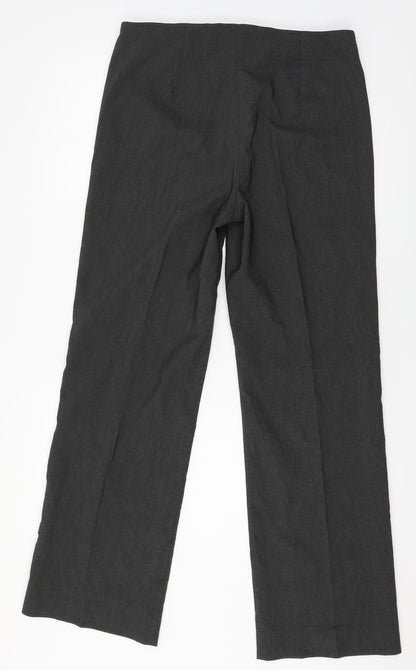 b.young Womens Grey   Trousers  Size 16 L31 in