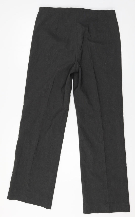 b.young Womens Grey   Trousers  Size 16 L31 in