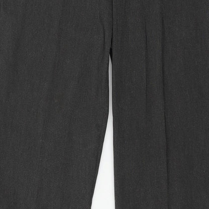 b.young Womens Grey   Trousers  Size 16 L31 in