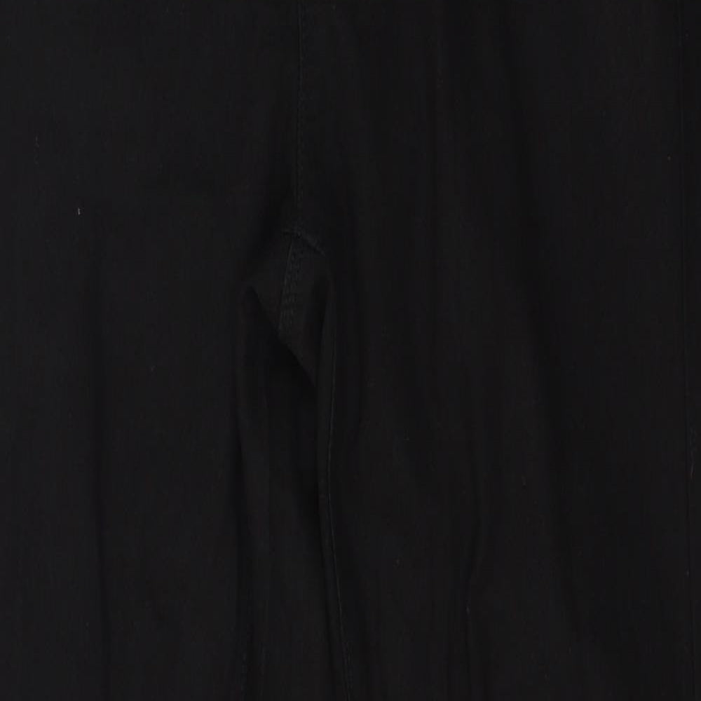 Denim & Co. Womens Black  Denim Skinny Jeans Size 12 L27 in