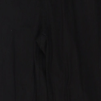 Denim & Co. Womens Black  Denim Skinny Jeans Size 12 L27 in