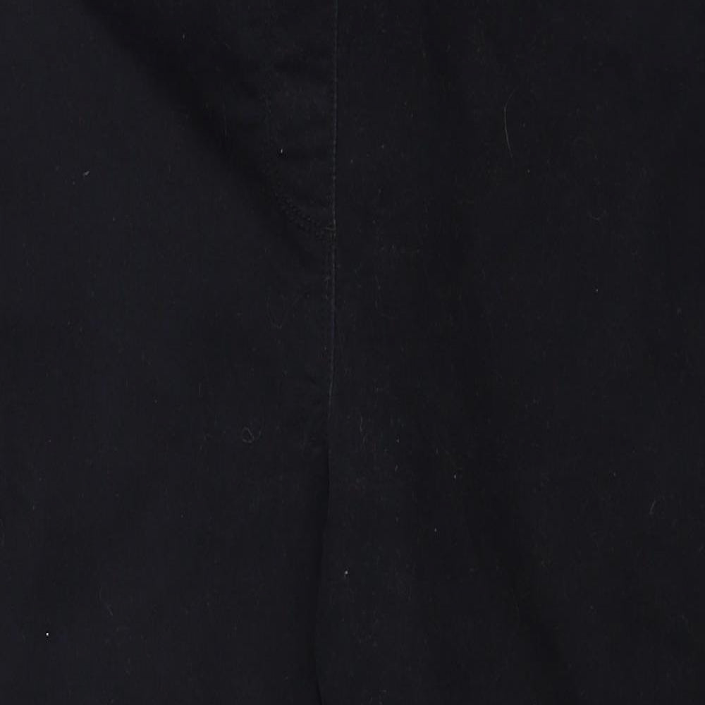 M&Co Womens Blue  Velour Jegging Jeans Size 10 L22 in