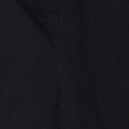 M&Co Womens Blue  Velour Jegging Jeans Size 10 L22 in