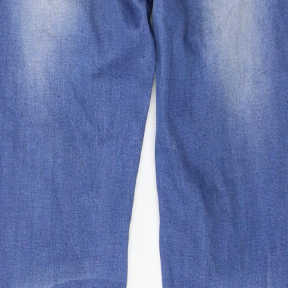 Resalsa Womens Blue  Denim Skinny Jeans Size 32 in L29 in