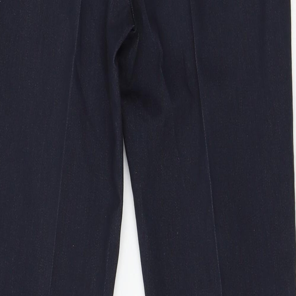Womens UK Size 28 in Stile Benetton Regular Fit  Blue Trousers