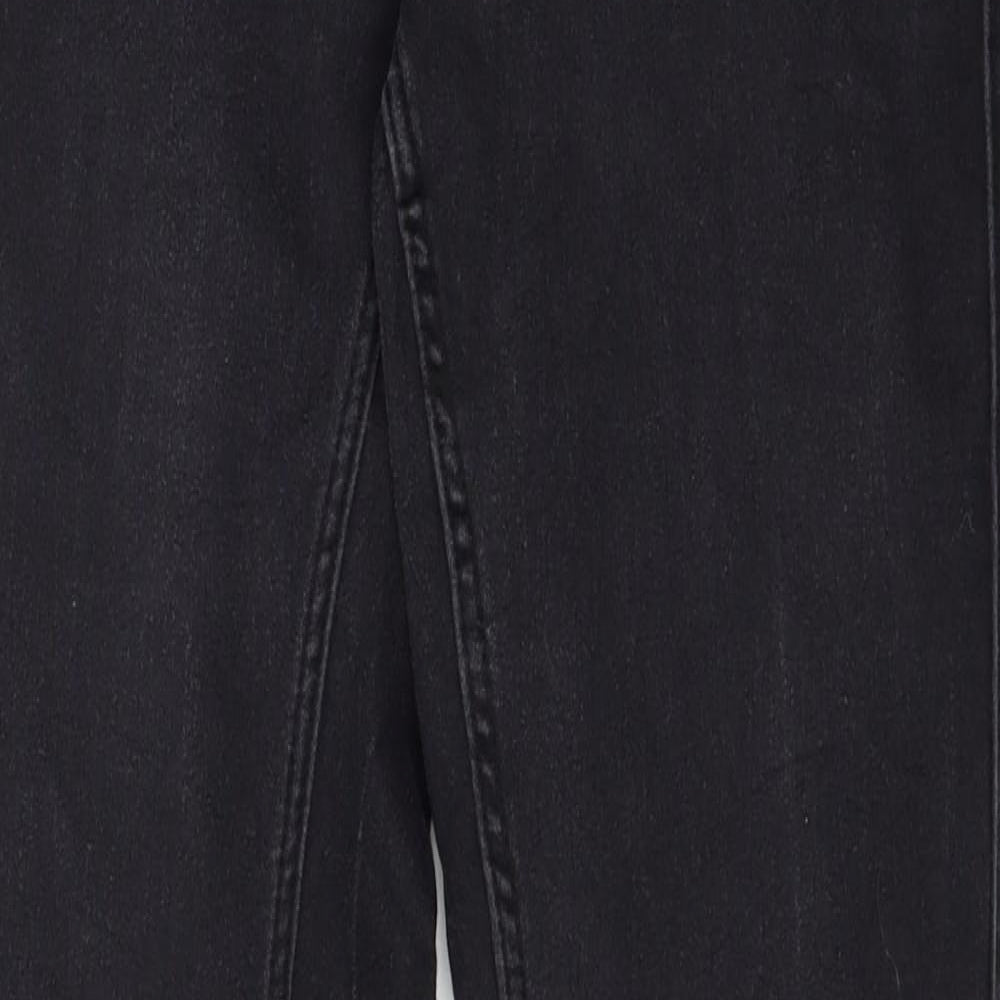 Womens UK Size XS VERO MODA Regular Fit Skinny Grey Jeans