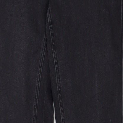 Womens UK Size XS VERO MODA Regular Fit Skinny Grey Jeans