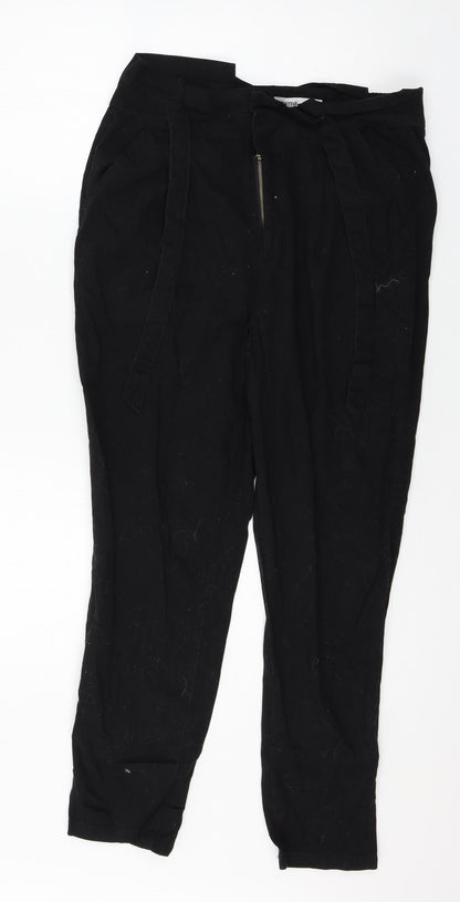Just Fab Womens Black   Trousers  Size 30 in L25 in