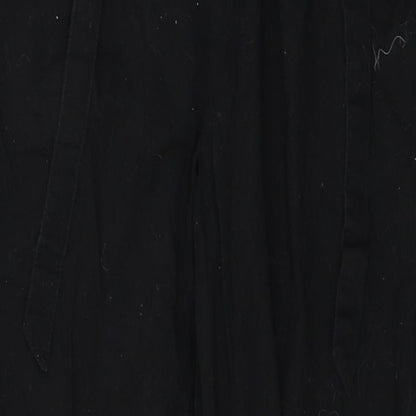 Just Fab Womens Black   Trousers  Size 30 in L25 in