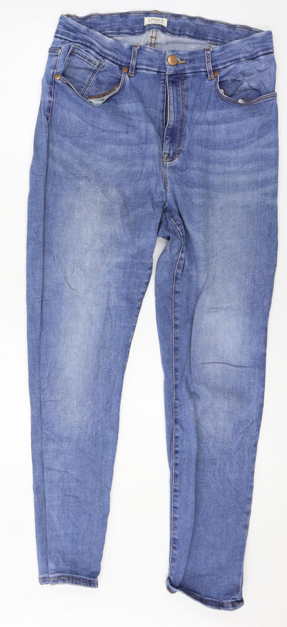 Womens UK Size 26 in Lindex Regular Fit Skinny Blue Jeans