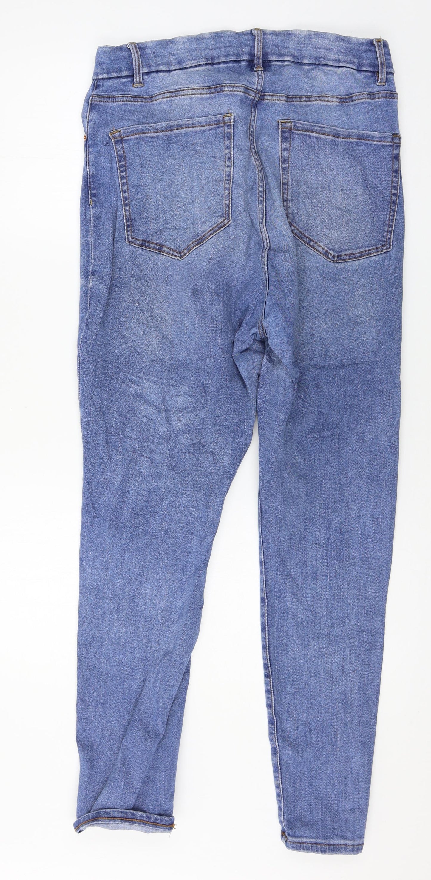 Womens UK Size 26 in Lindex Regular Fit Skinny Blue Jeans