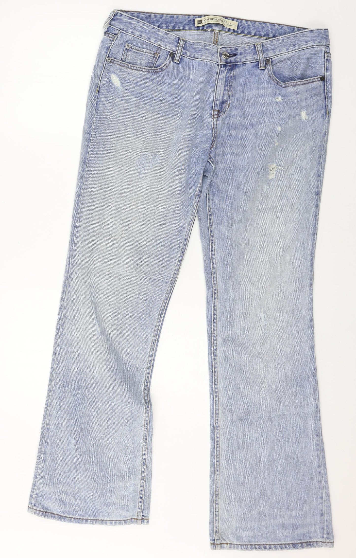 Gap Womens Blue  Denim Bootcut Jeans Size 32 in L34 in